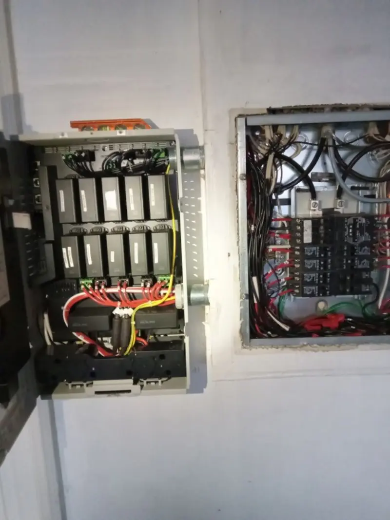 Electrical panel upgrade completed for Carbon Monoxide Detector Installation in Hardwick